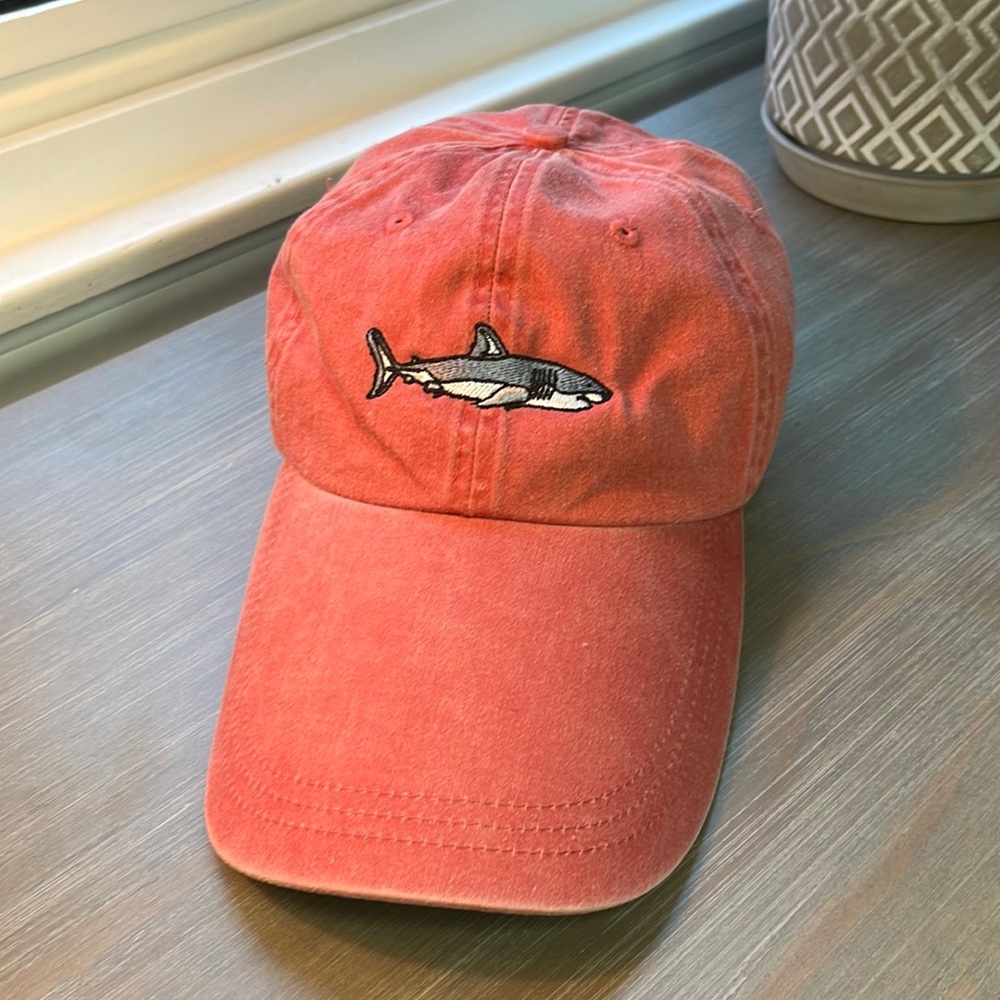 Shark Embroidered Ball Cap
